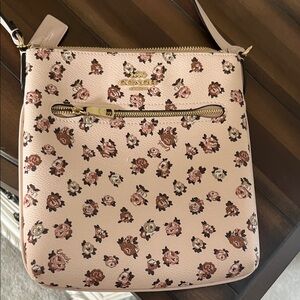 Coach Blush Floral Crossbody Bag